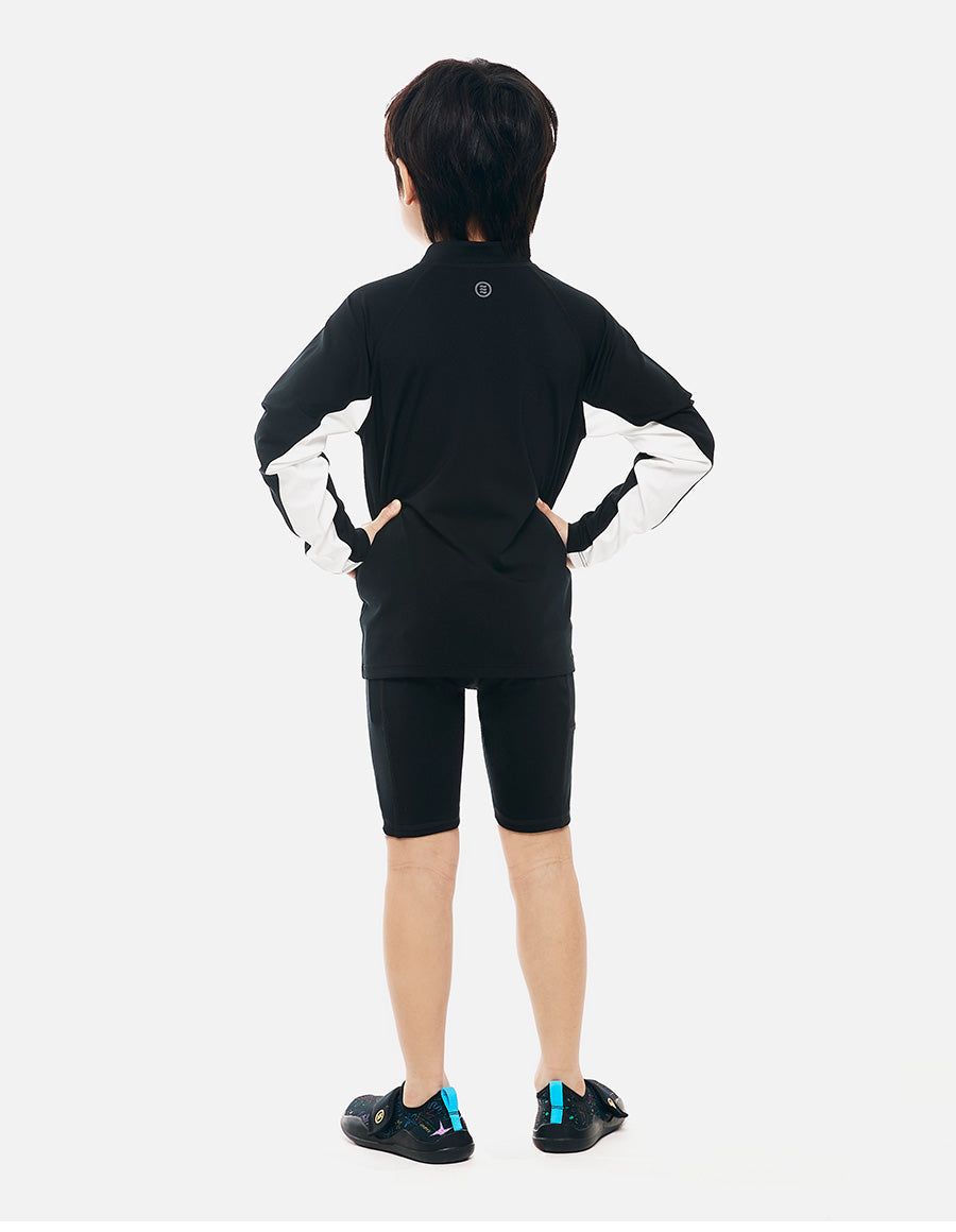 Barrel Kids Essential Half Water Leggings-BLACK5