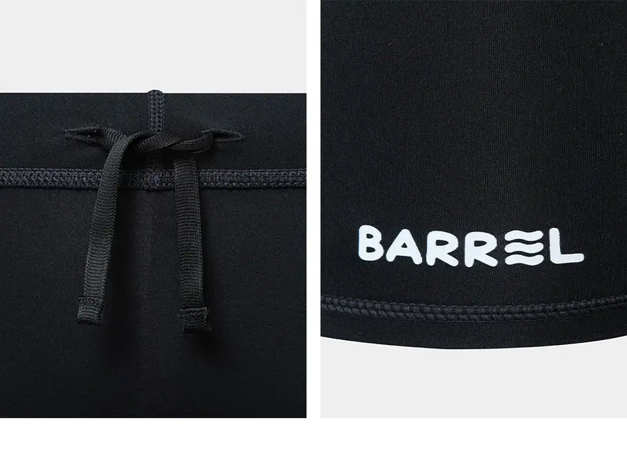 Barrel Kids Essential Half Water Leggings-BLACK_image6