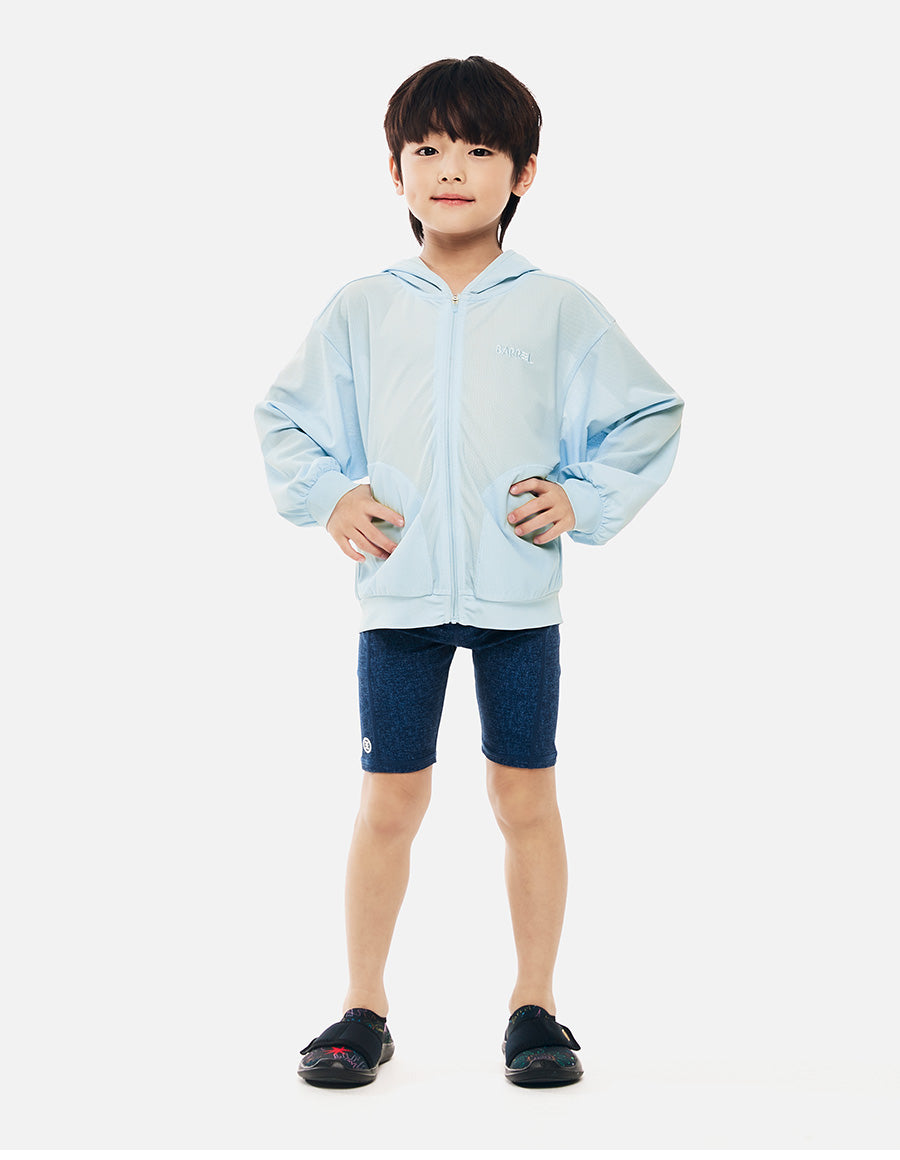 Barrel Kids Essential Half Water Leggings-INDIGO3