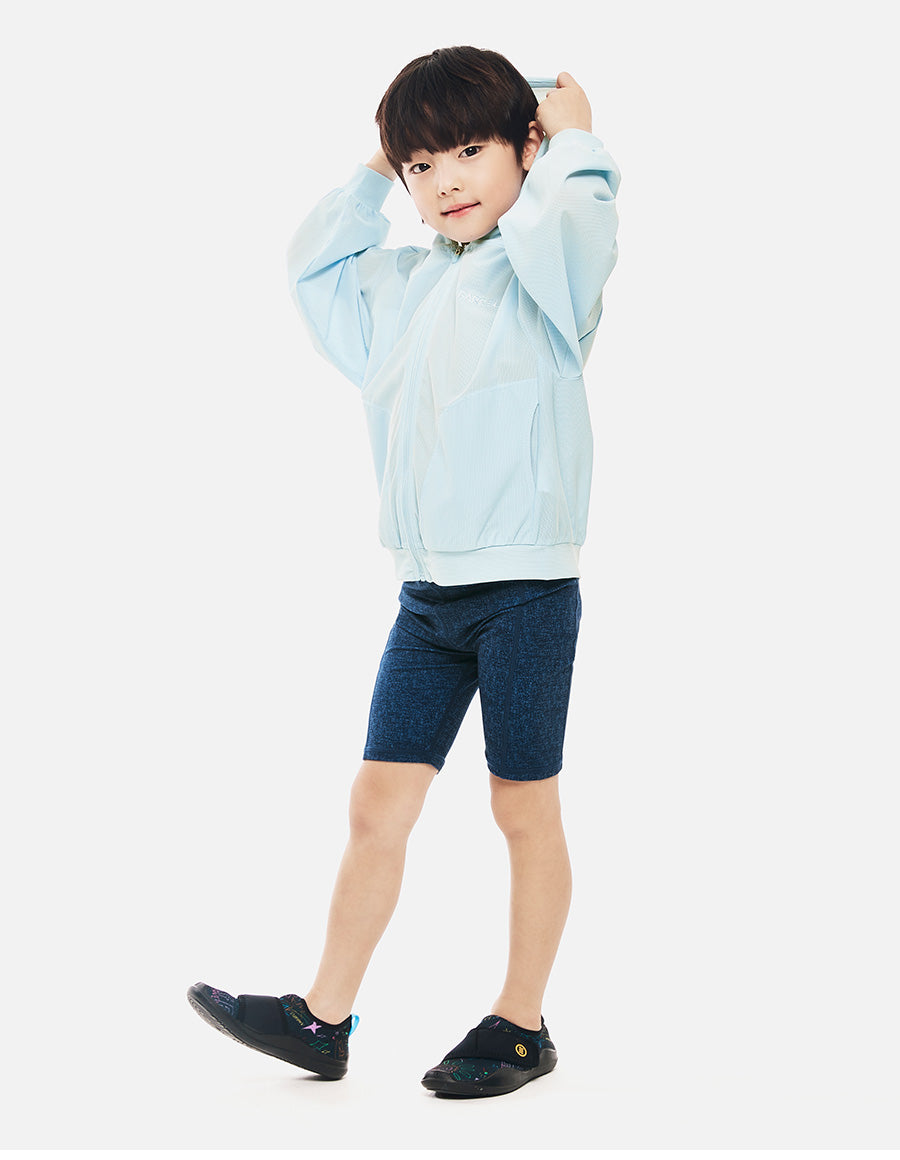 Barrel Kids Essential Half Water Leggings-INDIGO4
