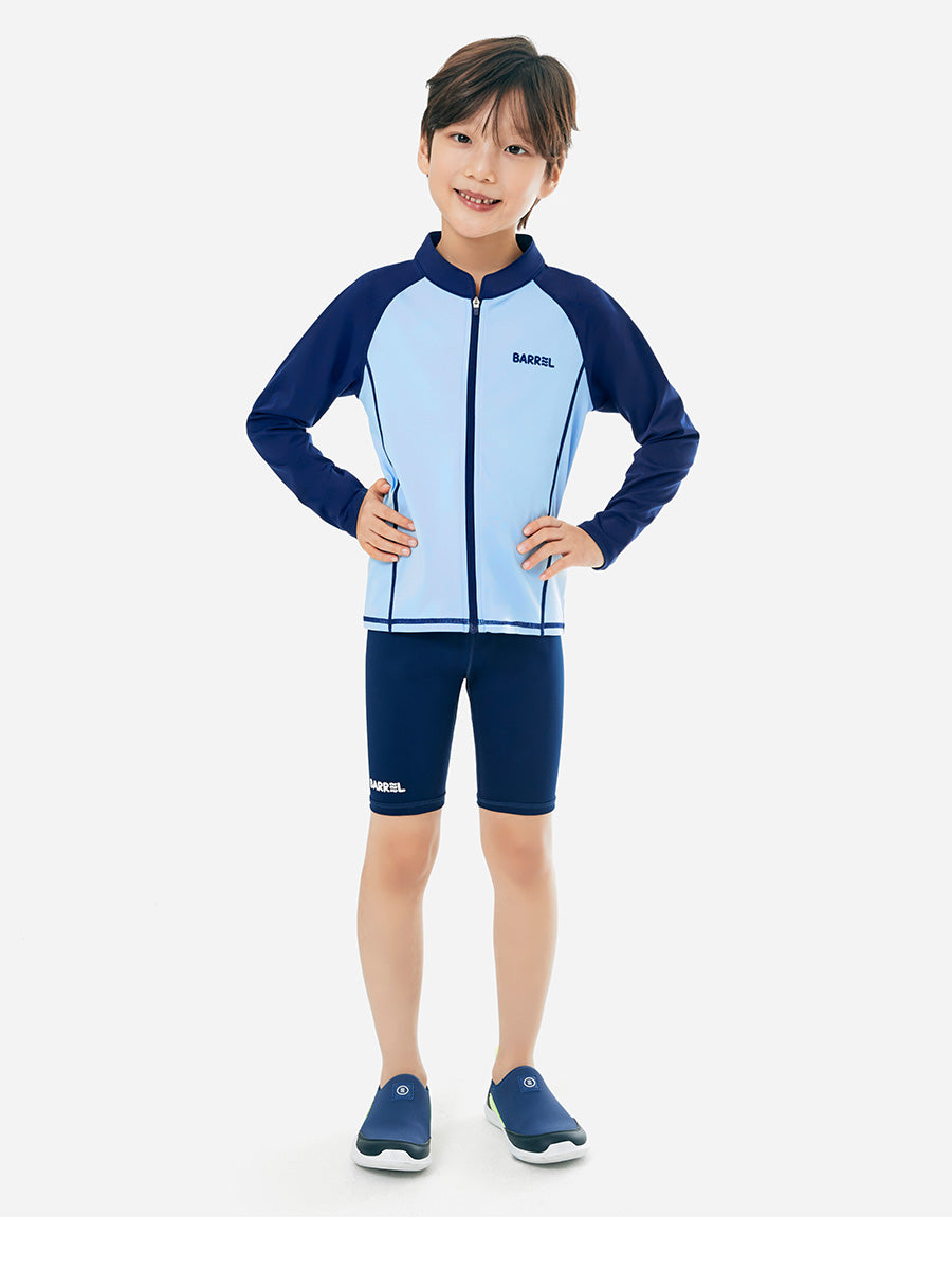 Barrel Kids Essential Half Water Leggings-NAVY_image1