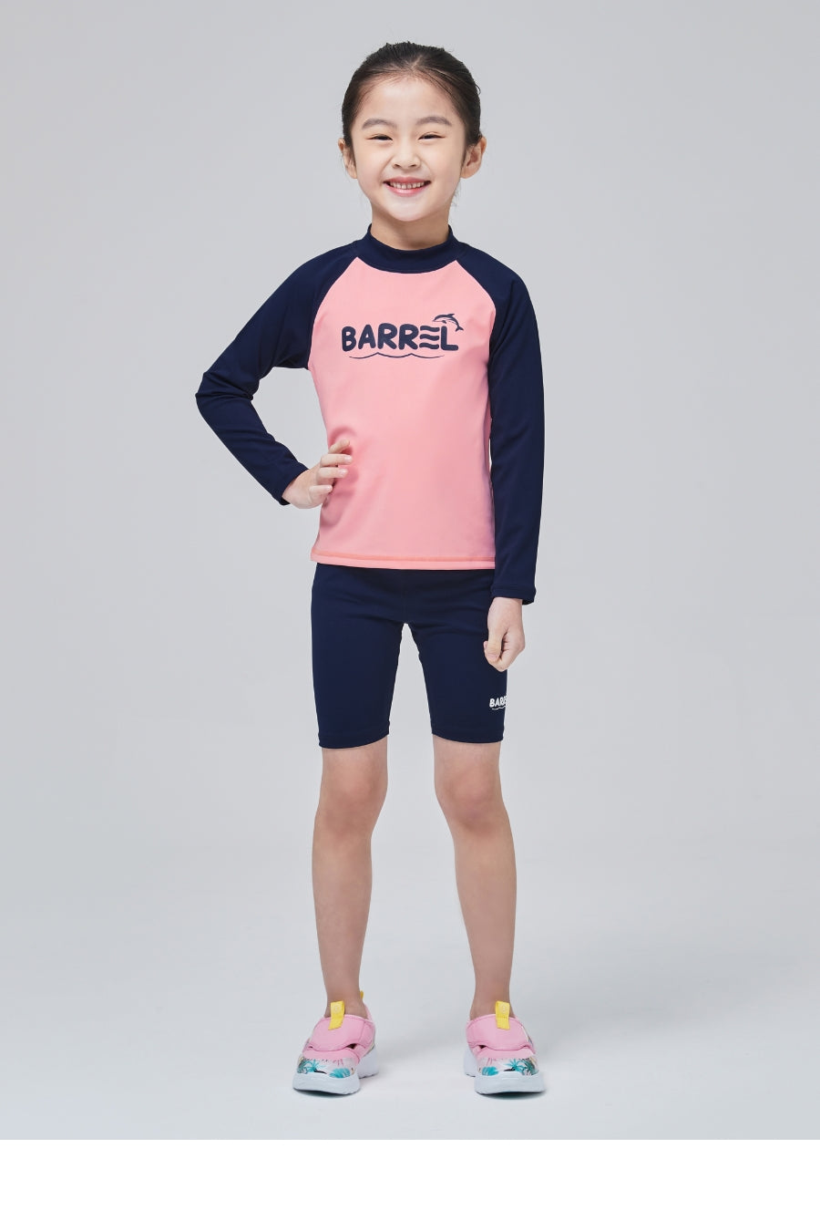 Barrel Kids Essential Rashguard-PINK_6