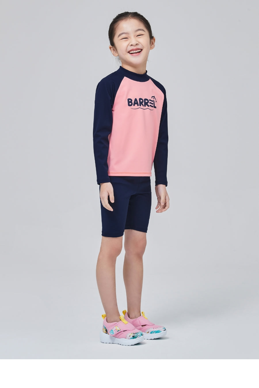 Barrel Kids Essential Rashguard-PINK_8
