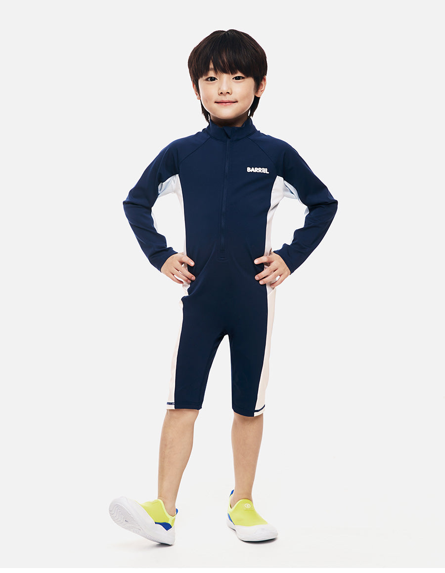 Barrel Kids Essential Rashsuit-NAVY7