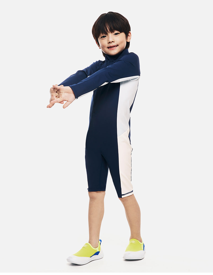 Barrel Kids Essential Rashsuit-NAVY8