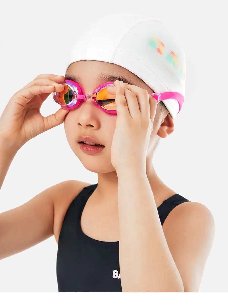 Barrel Kids Mirror Swim Goggles-AURORA/PINK_image2