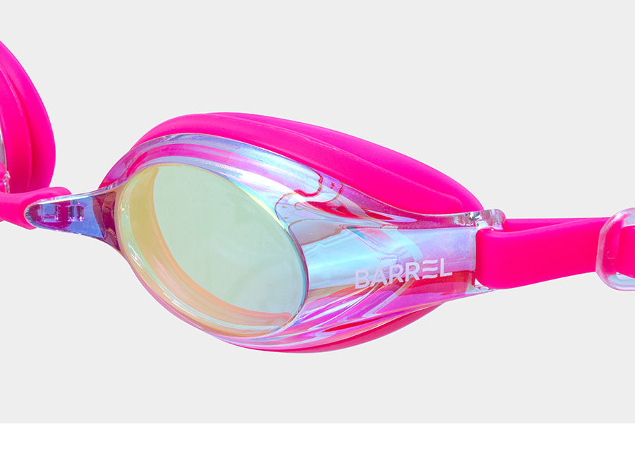 Barrel Kids Mirror Swim Goggles-AURORA/PINK_image5