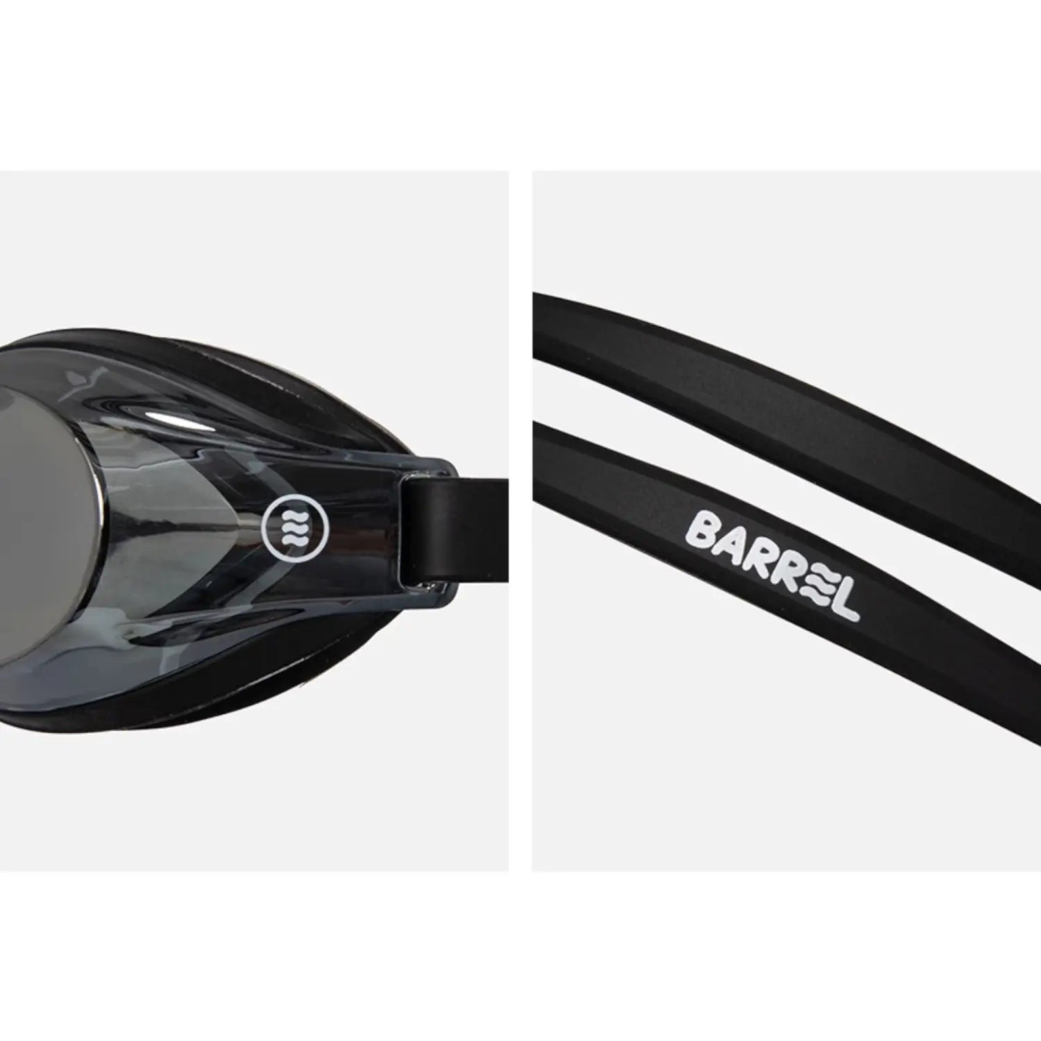 Barrel Kids Mirror Swim Goggles-BLACK5