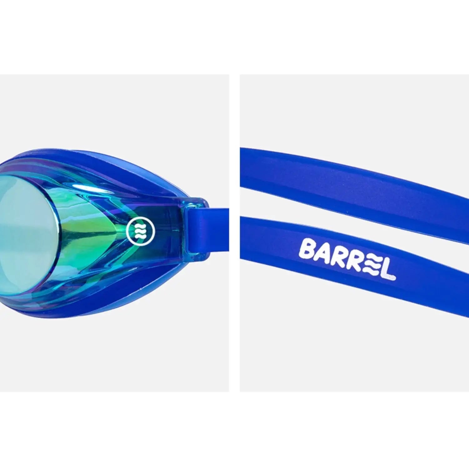 Barrel Kids Mirror Swim Goggles-BLUE5