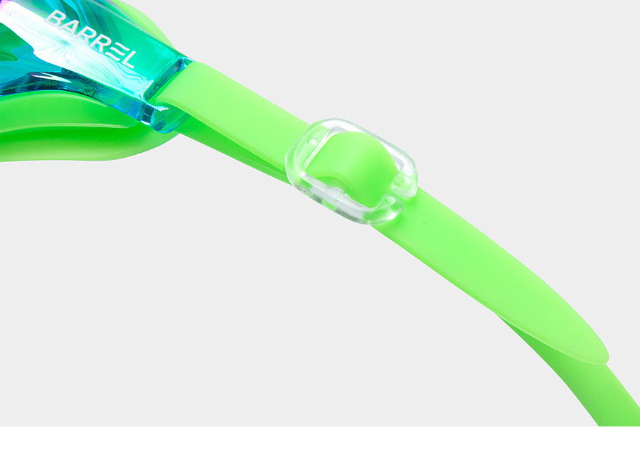 Barrel Kids Mirror Swim Goggles-BLUE/GREEN_image9