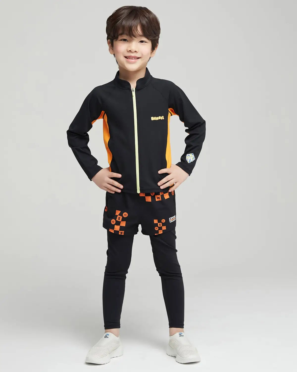 Barrel Kids Move Urban Water Leggings-BLACK7