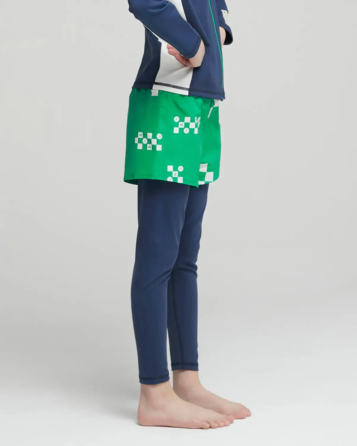 Barrel Kids Move Urban Water Leggings-GREEN5