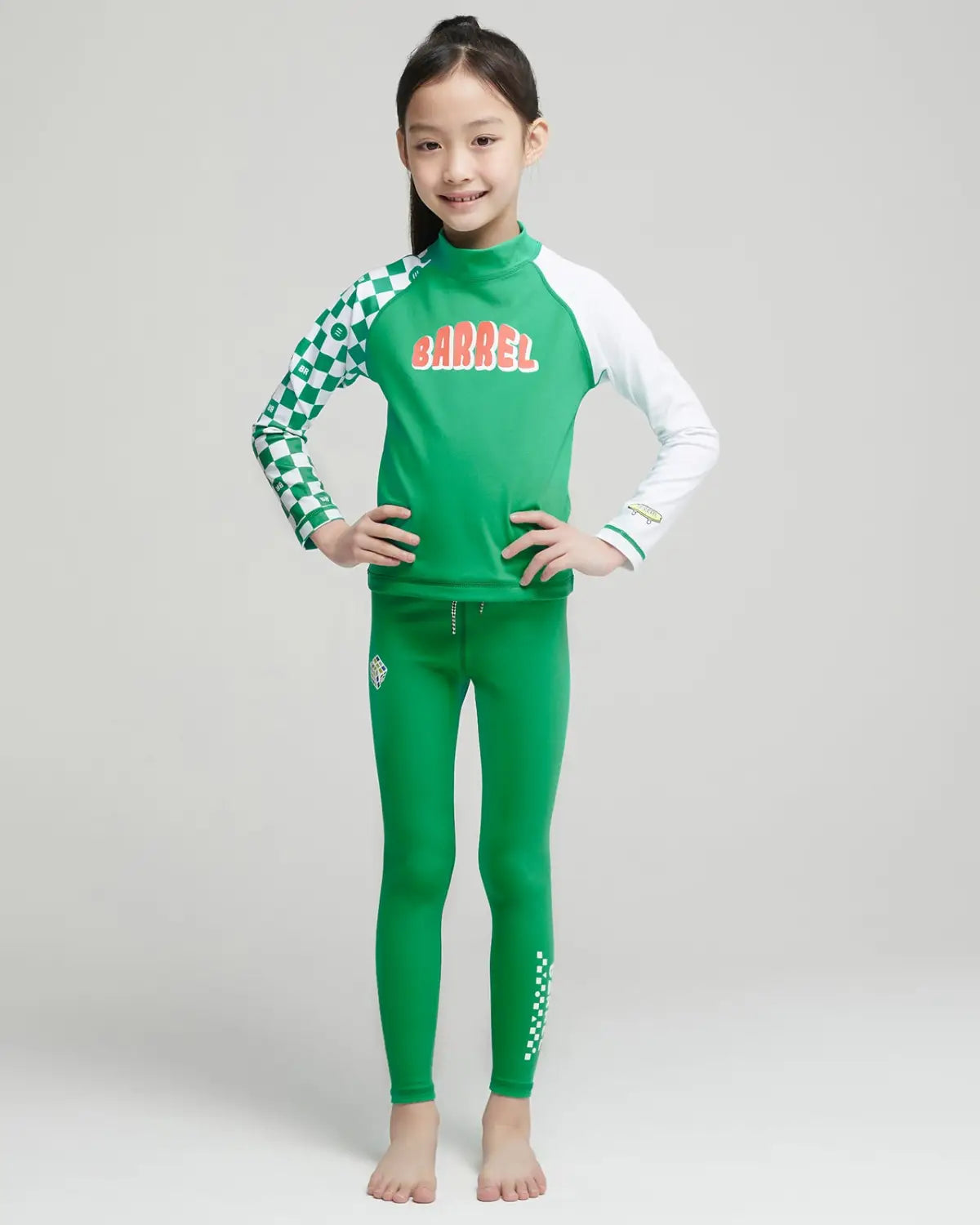 Barrel Kids Move Water Legging-GREEN8