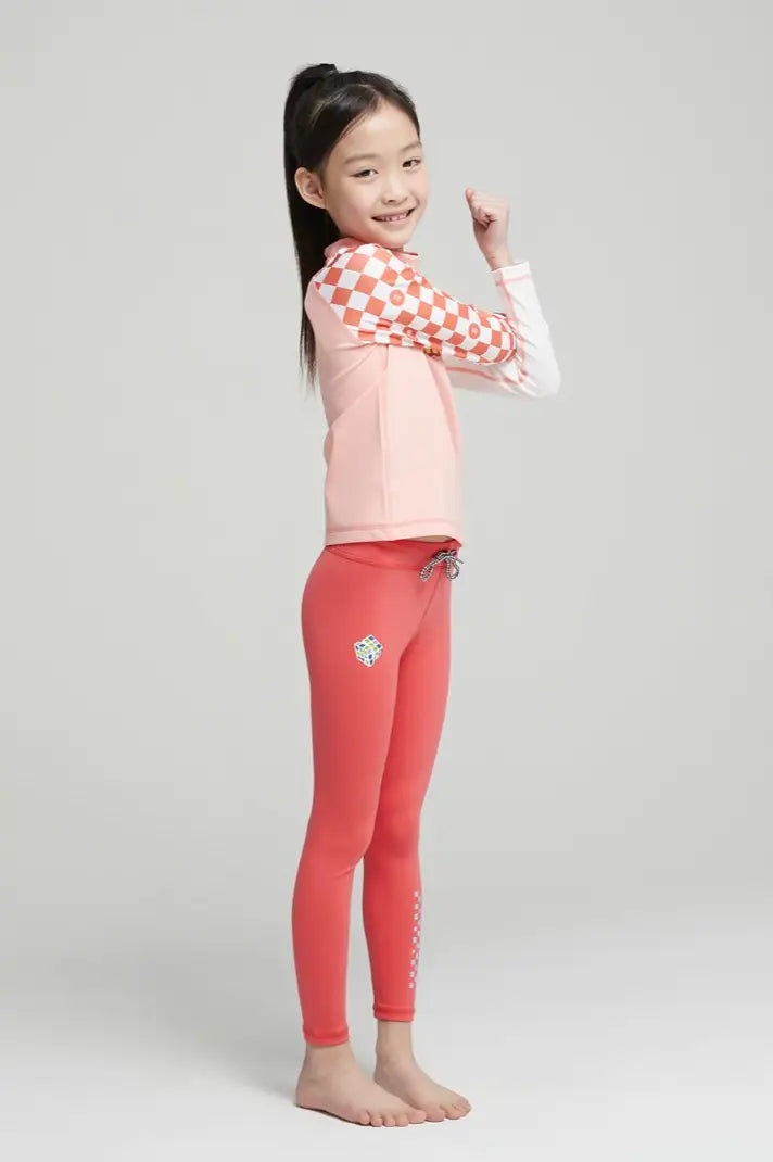 Barrel Kids Move Water Legging-TOMATO6