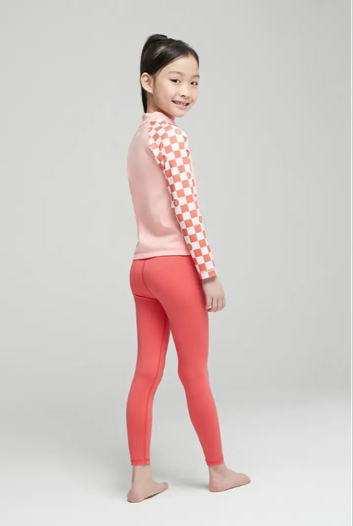Barrel Kids Move Water Legging-TOMATO7