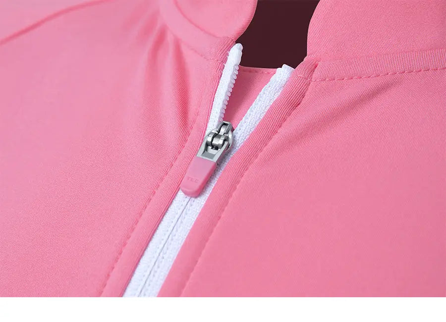 Barrel Kids Nautical Zip-Up Rash Guard-PINK_image7