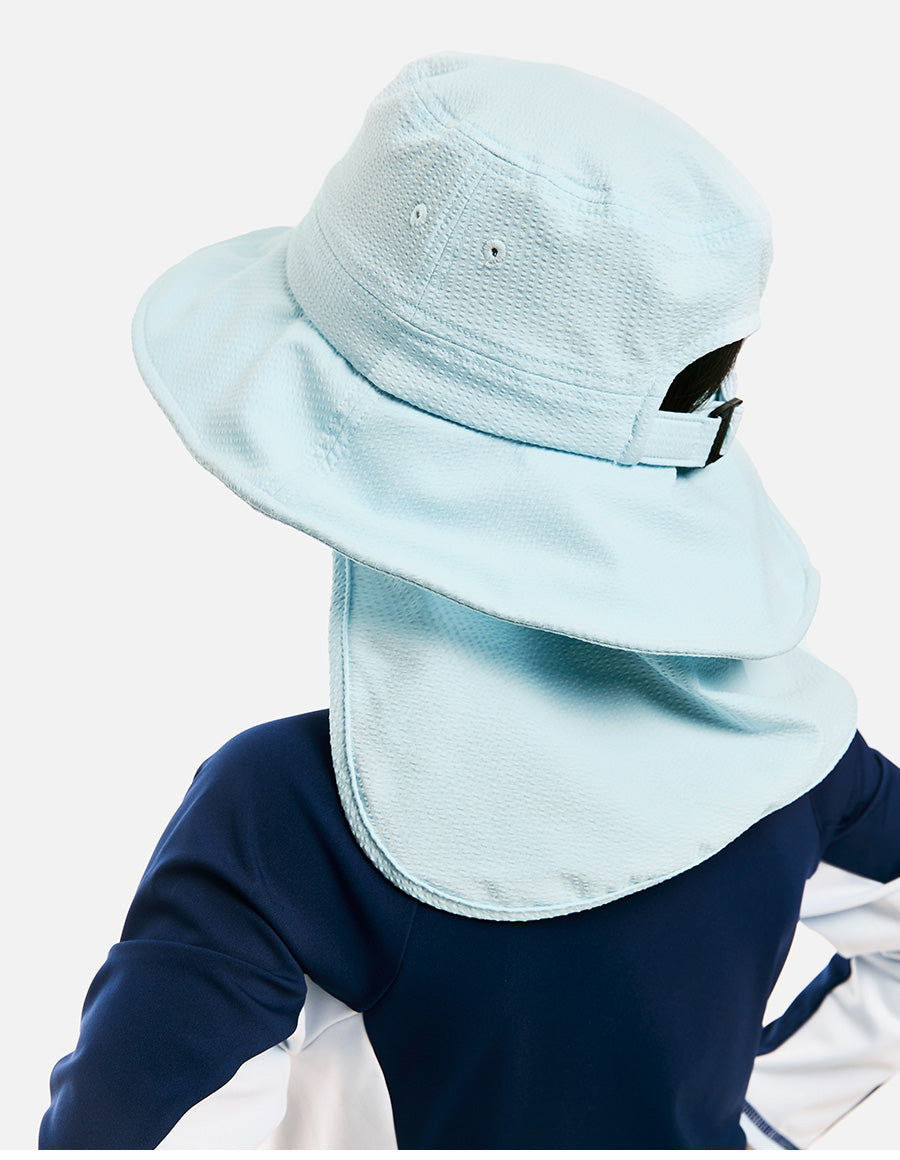 Barrel Kids Rainbow Sunshade Bucket Hat-MINT5