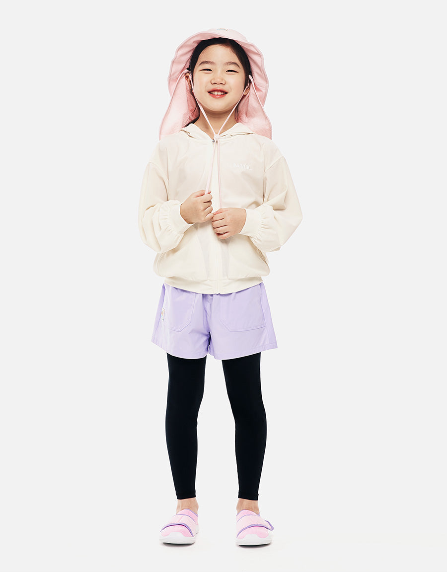 Barrel Kids Rainbow Sunshade Bucket Hat-PINK6
