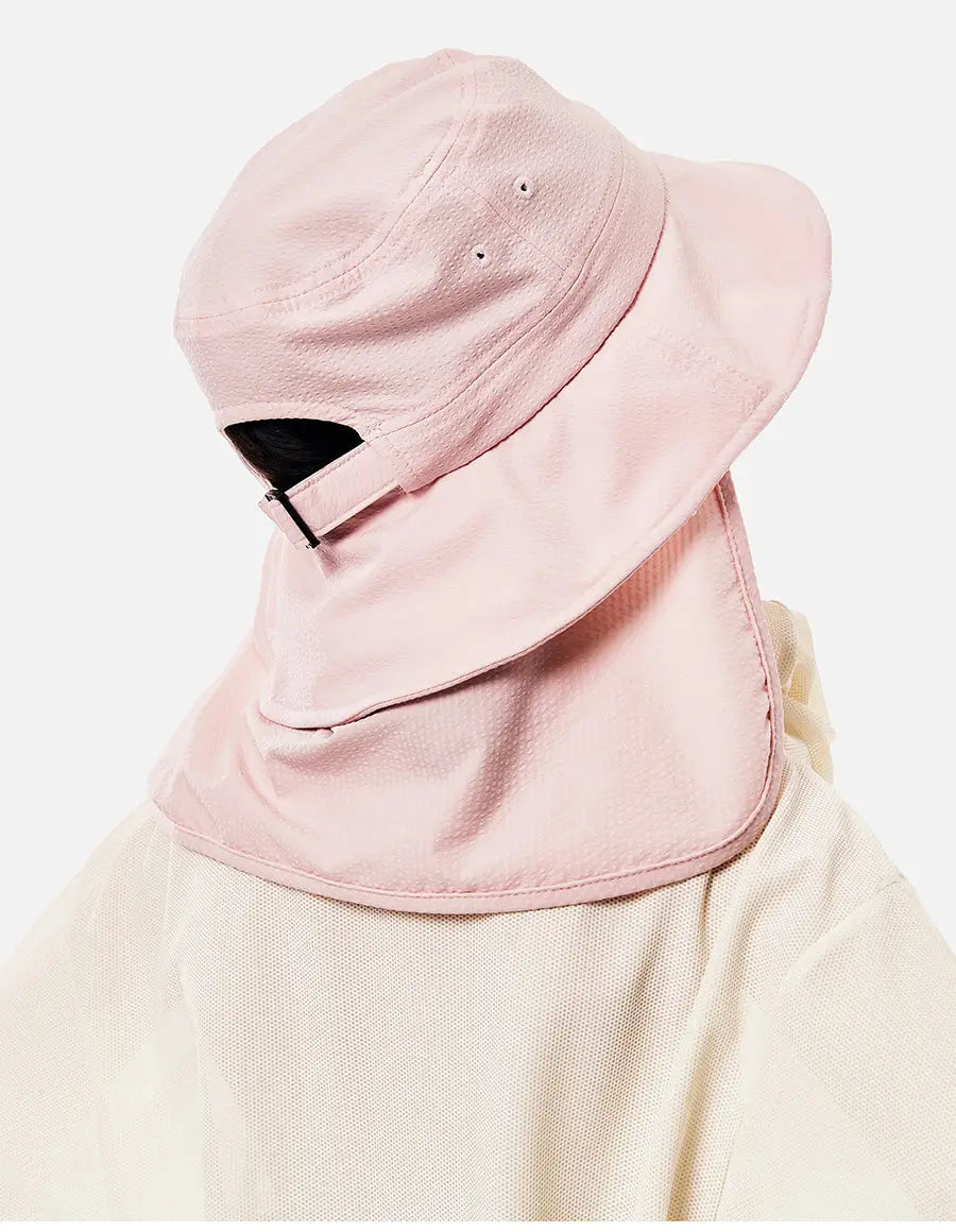 Barrel Kids Rainbow Sunshade Bucket Hat-PINK5