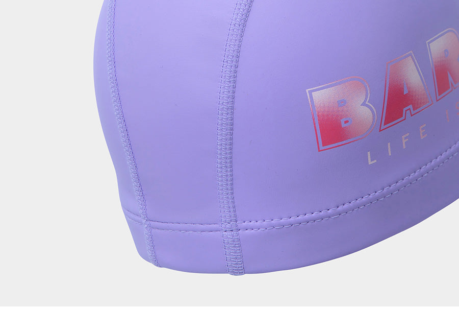 Barrel Kids Sherbet Silitex Swim Cap-LAVENDER_image2