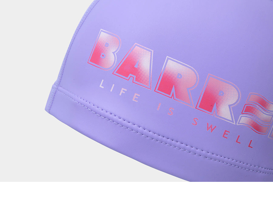 Barrel Kids Sherbet Silitex Swim Cap-LAVENDER_image1