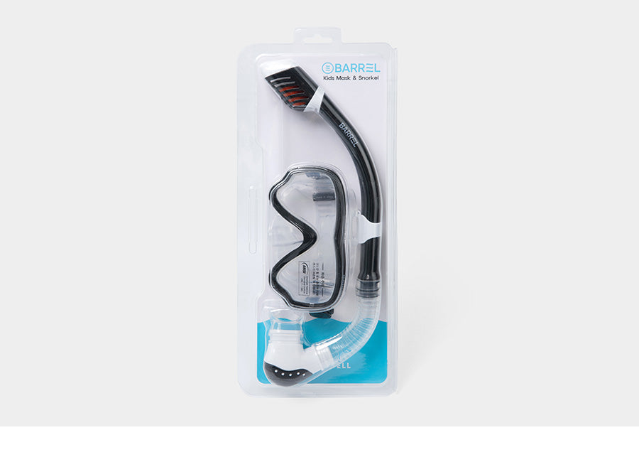 Barrel Kids Snorkel Set-BLACK_image1