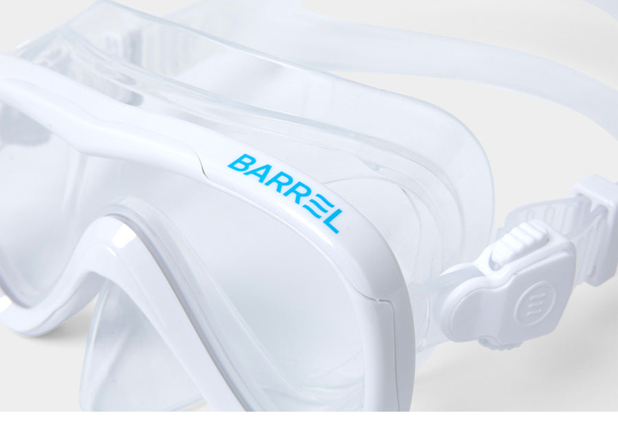 Barrel Kids Snorkel Set-WHITE_image2