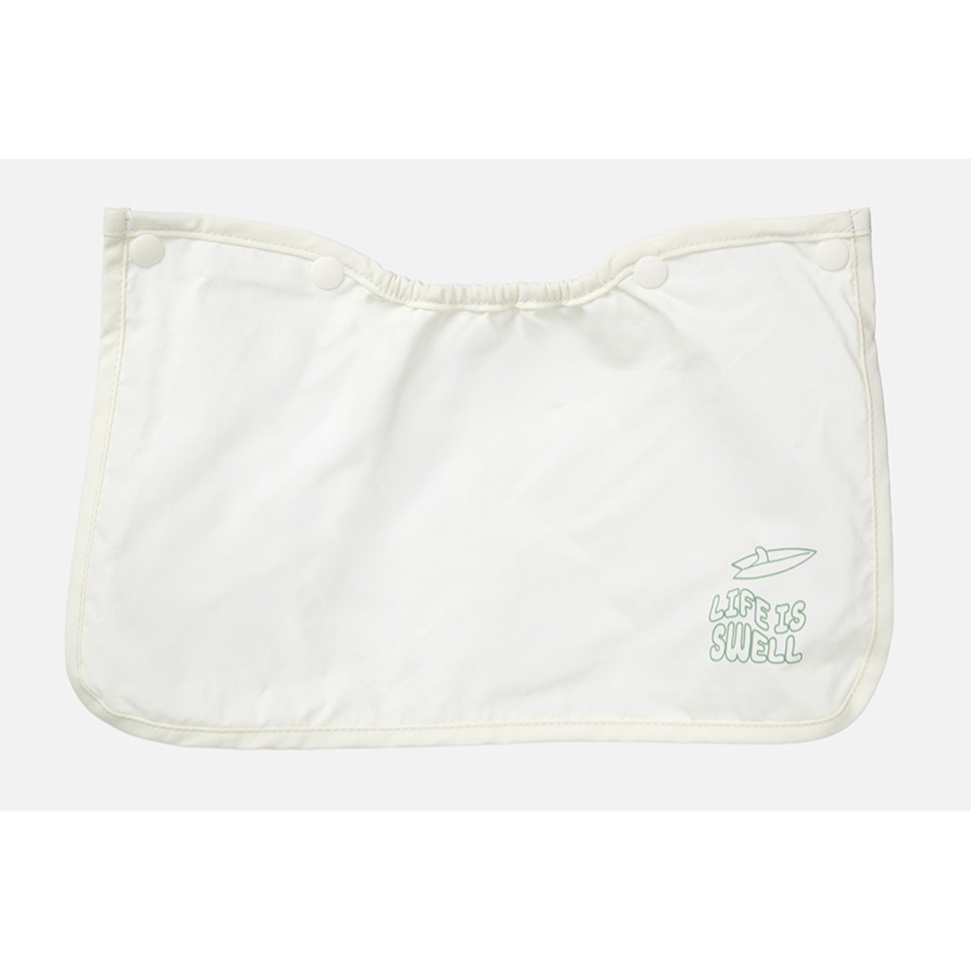 Barrel Kids Stamp Aqua Cap-IVORY8