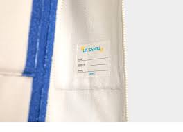 Barrel Kids Stripe Zipup Poncho Towel-BLUE5