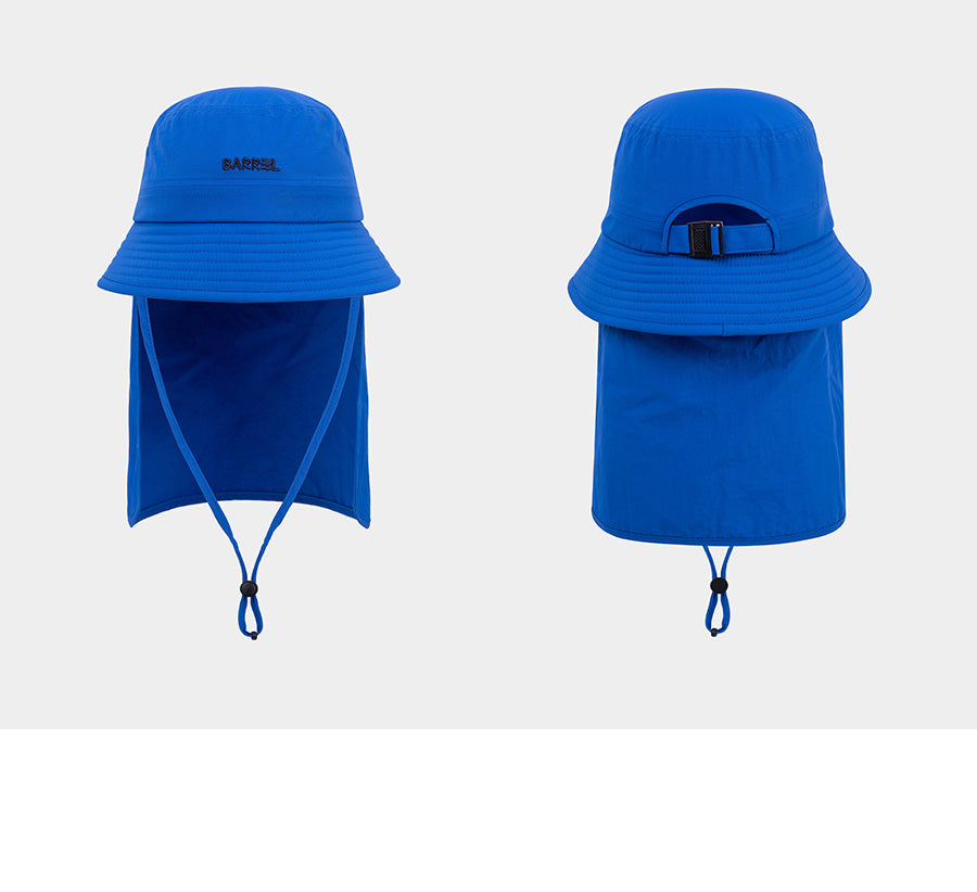 Barrel Kids Sunshade Bucket Hat-NAVY_image5