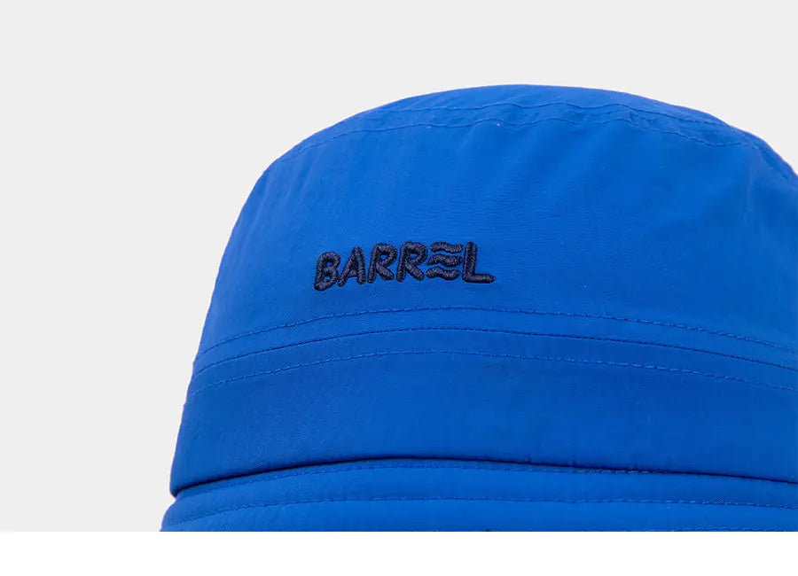 Barrel Kids Sunshade Bucket Hat-NAVY_image6