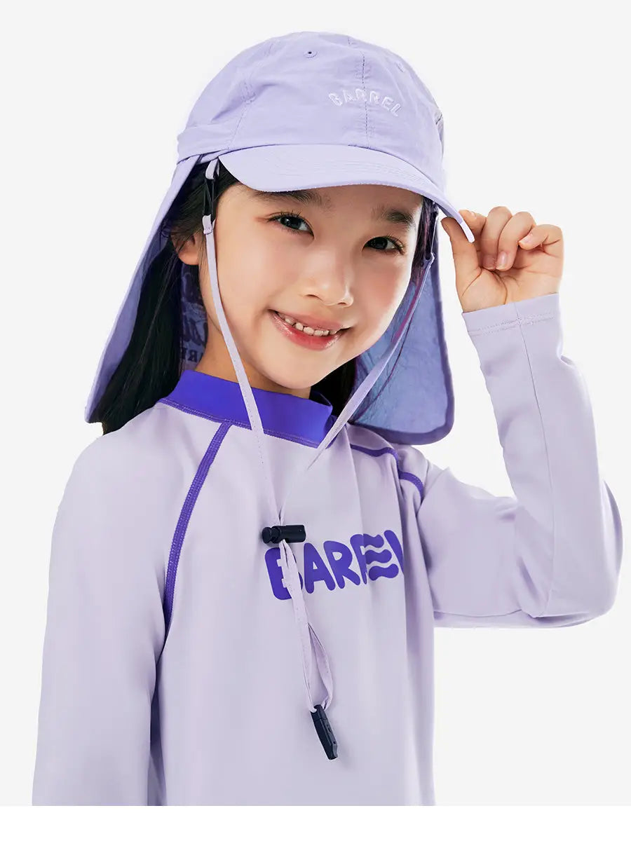 Barrel Kids Tropical Aqua Cap-LAVENDER1