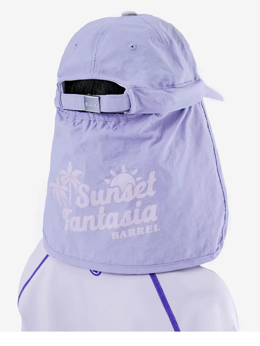 Barrel Kids Tropical Aqua Cap-LAVENDER2