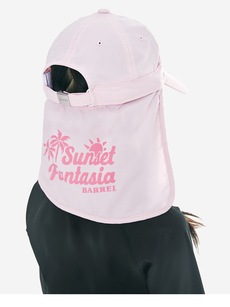 Barrel Kids Tropical Aqua Cap-PINK_image4