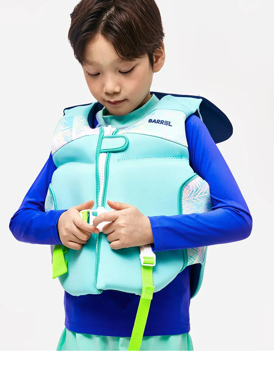 Barrel Kids Tropical Guard Vest-MINT4