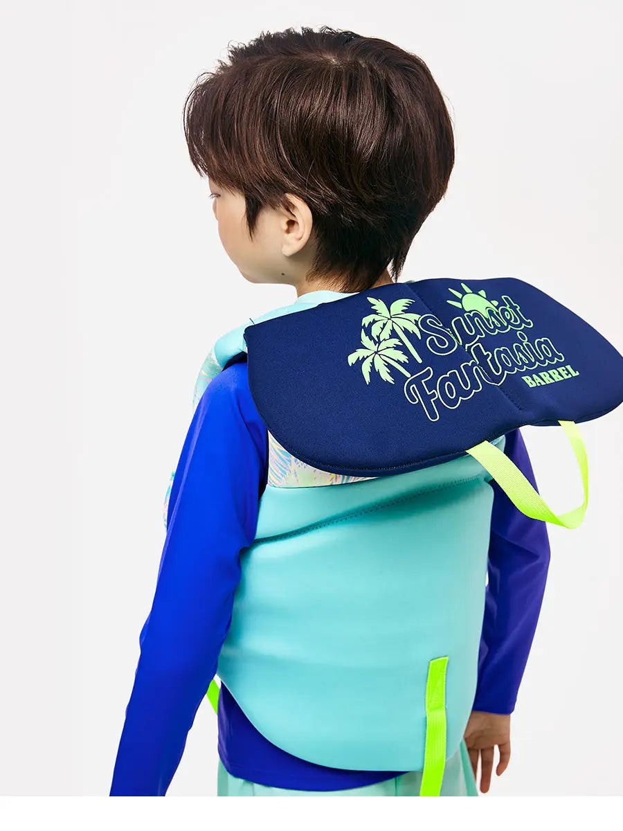 Barrel Kids Tropical Guard Vest-MINT5