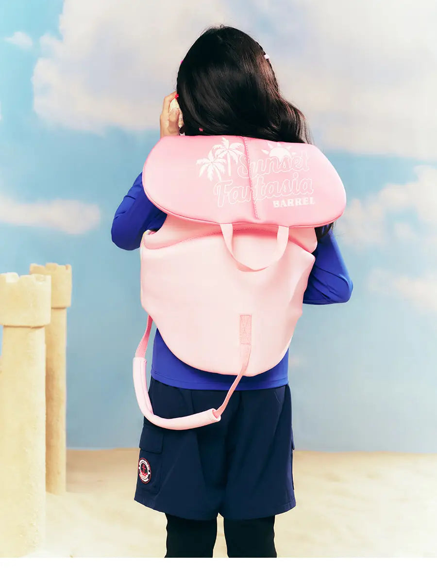 Barrel Kids Tropical Guard Vest-PINK2