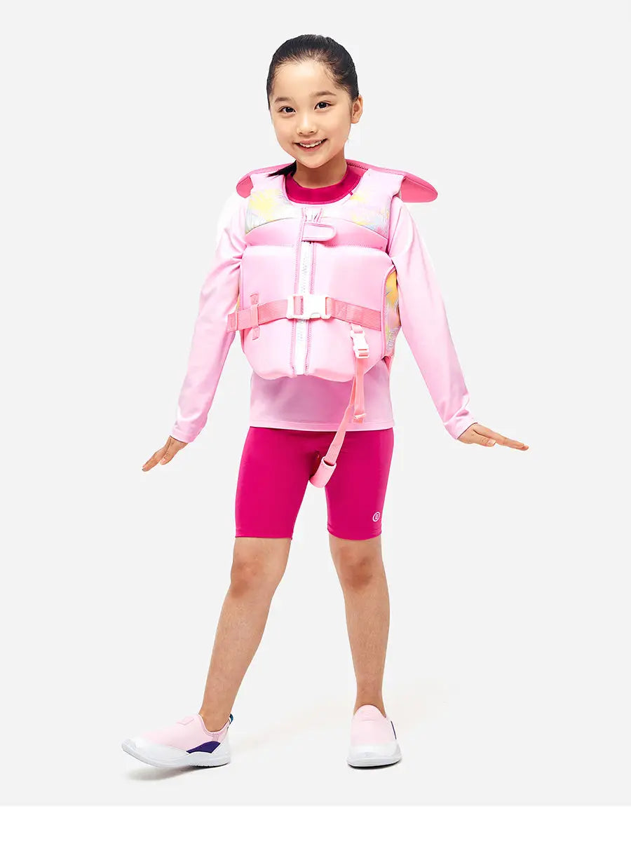 Barrel Kids Tropical Guard Vest-PINK3