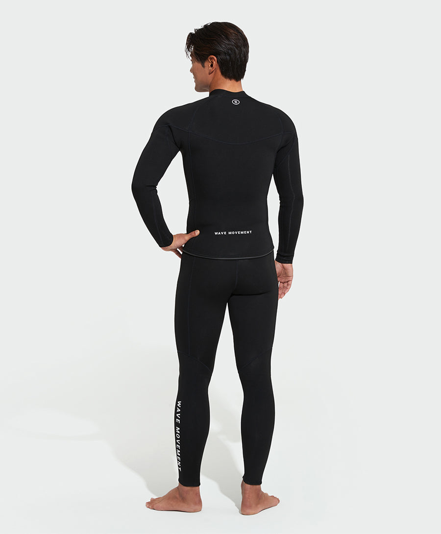 Barrel Men Active 2MM Neoprene Jacket-BLACK_image3