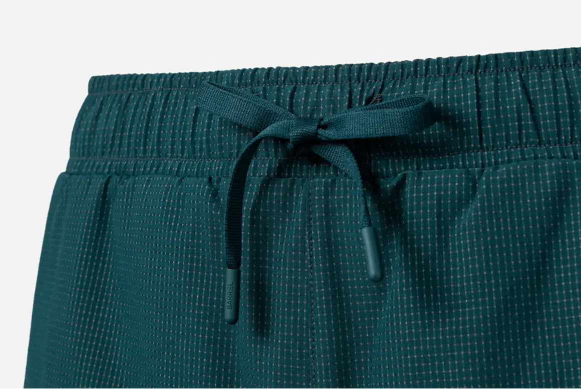Barrel Men Airdot Half Leggings Shorts-GREEN5