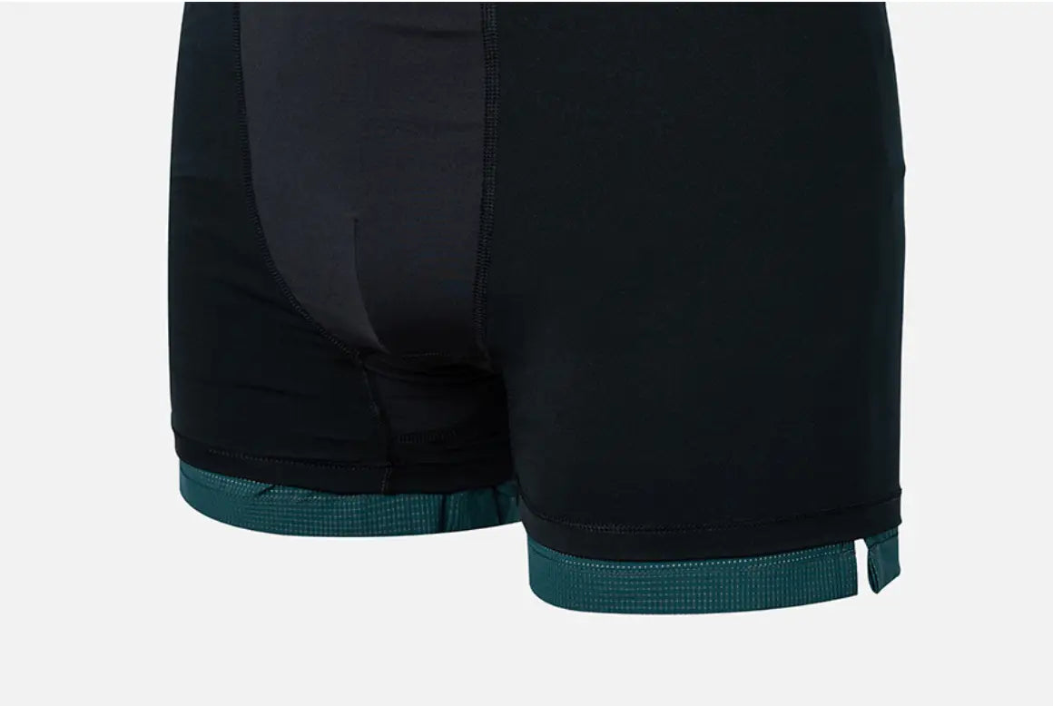 Barrel Men Airdot Half Leggings Shorts-GREEN6