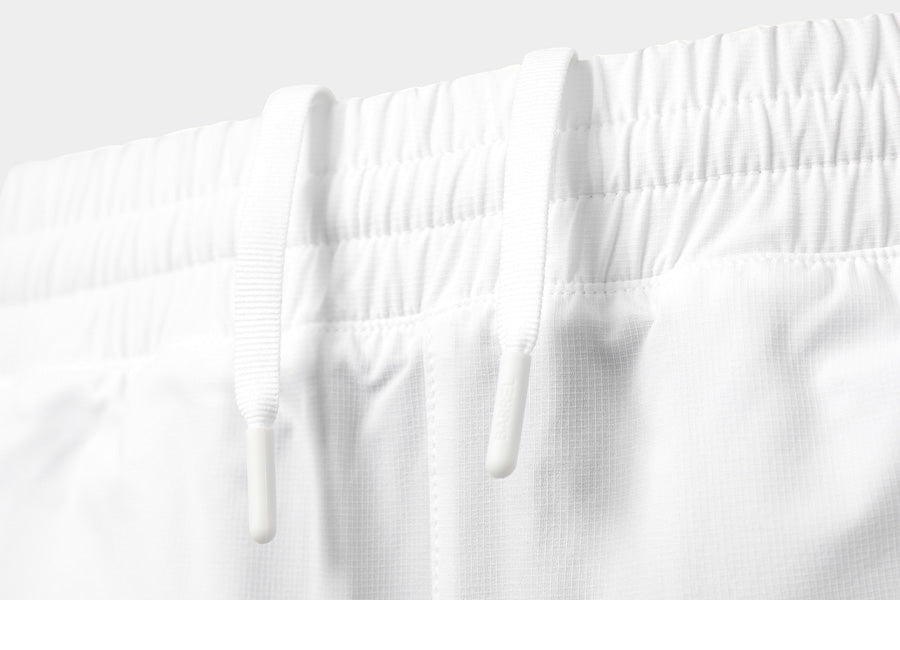 Barrel Men Essential Half Leggings Shorts-WHITE_image6