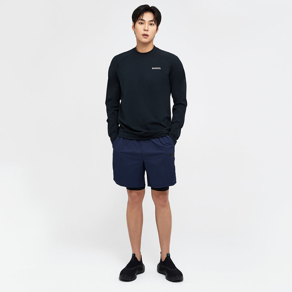 Barrel Men Essential Half Leggings Shorts_CNV_image1