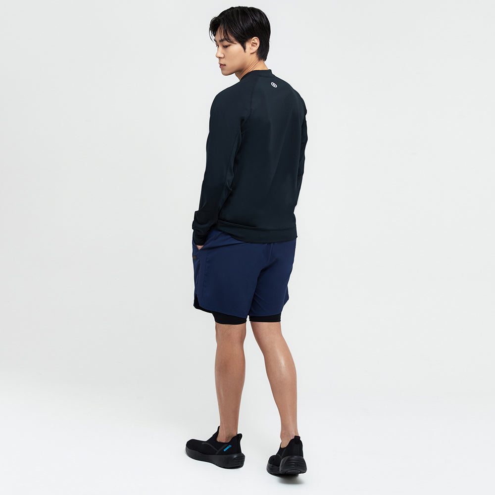 Barrel Men Essential Half Leggings Shorts_CNV_image2