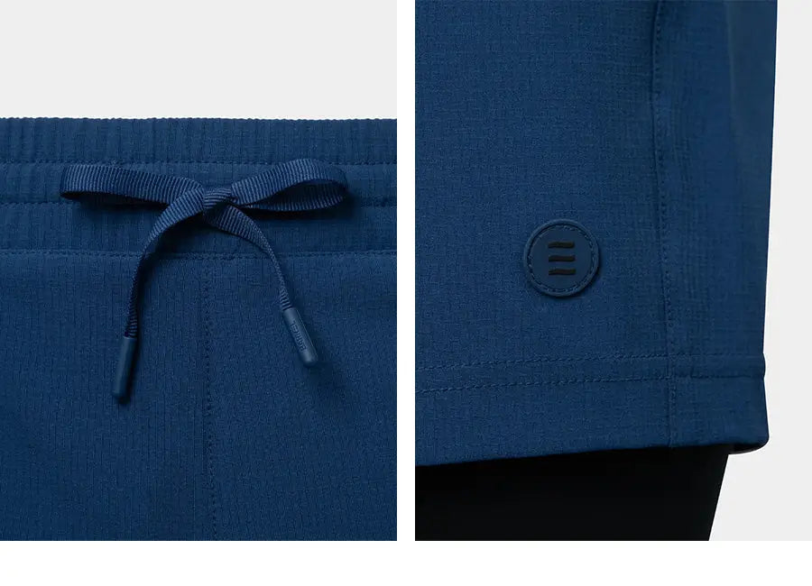 Barrel Men Essential Legging Shorts-NAVY_image5