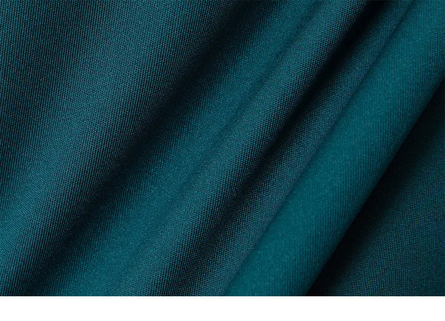 Barrel Men Essential Fit Zip-Up Rash Guard-DEEP GREEN_image4