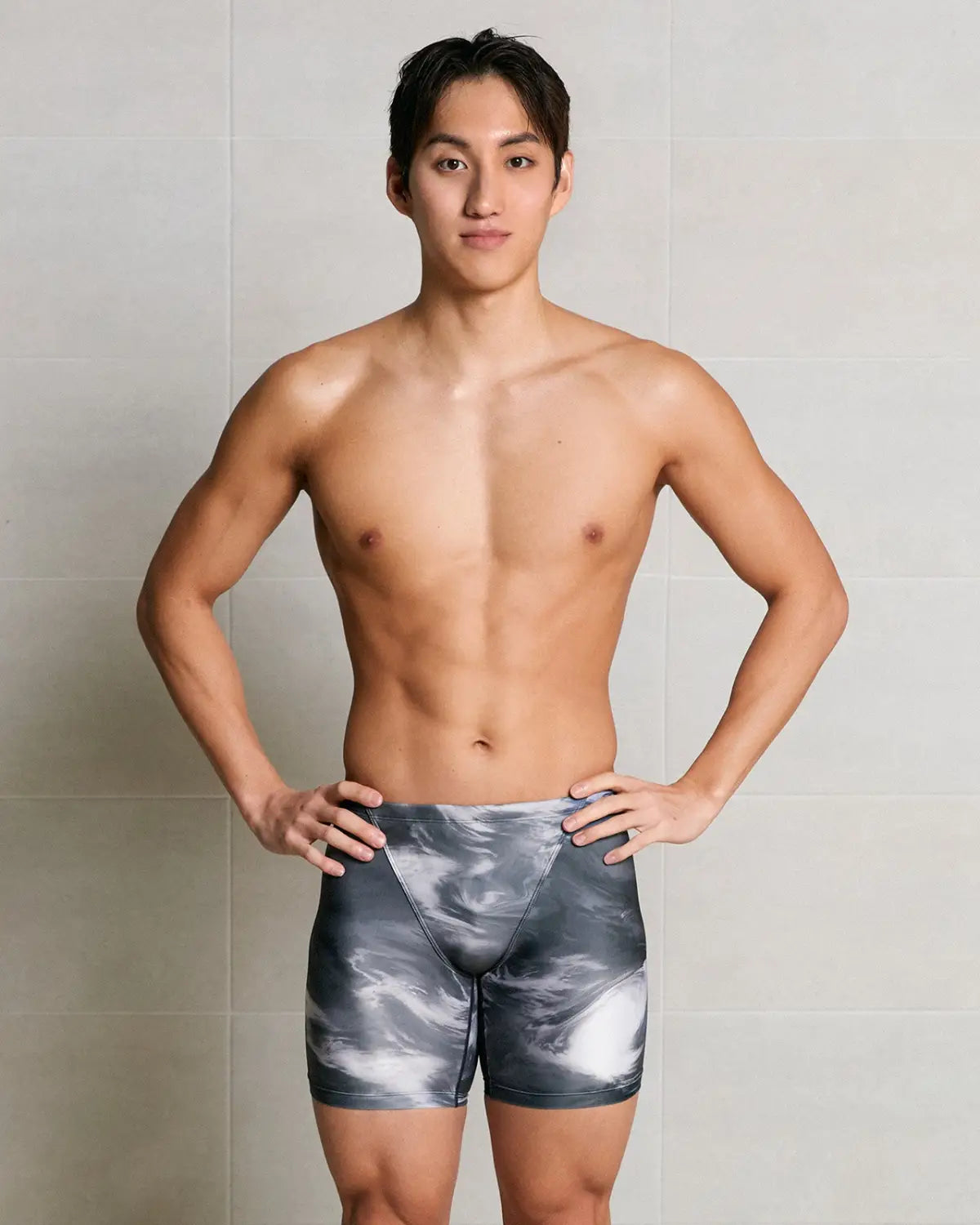 Barrel Men Ocean Quarter Jammer-BLACK7