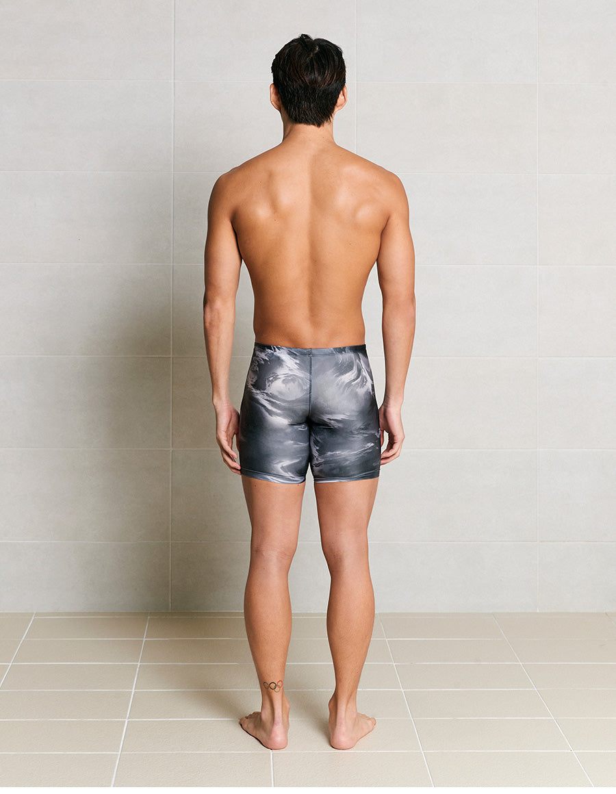 Barrel Men Ocean Quarter Jammer-BLACK5