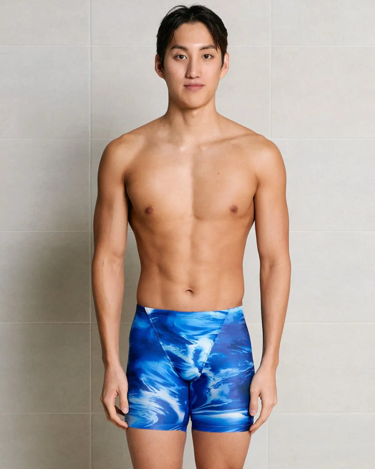 Barrel Men Ocean Quarter Jammer-BLUE3