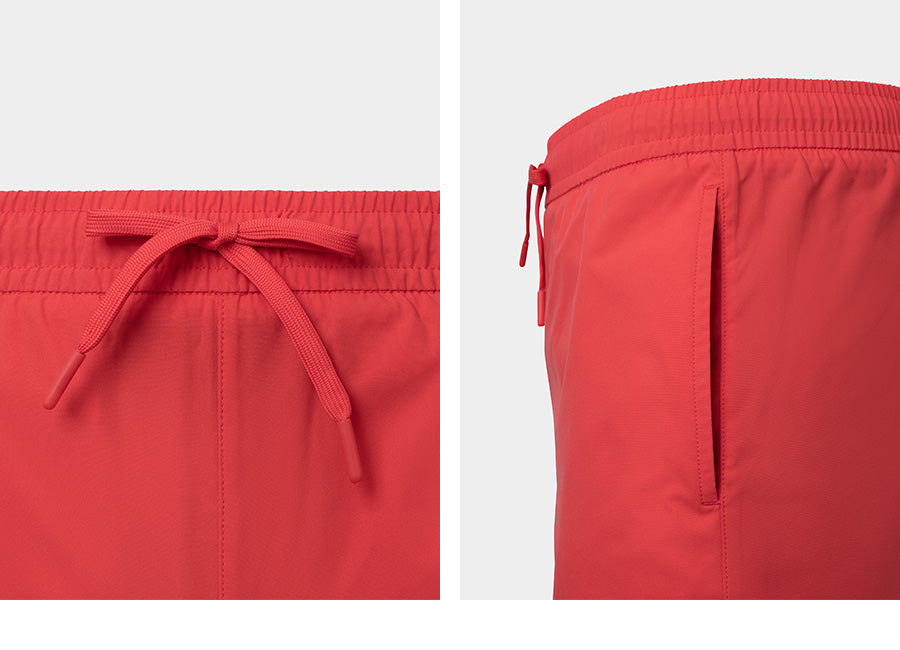 Barrel Men Tropical Half Leggings Shorts-ORANGE_image4